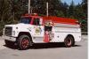 Photo of Anderson serial MS-2.5-4, a 1980 International tanker of the Saltspring Island Fire Department in British Columbia.