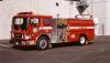 Photo of Anderson serial MS-1250-70, a 1985 Mack pumper of the Langley Township Fire Department in British Columbia.