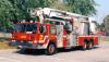 Photo of a 1983 Pemfab Anderson Bronto platform of the Mississauga Fire Department in Ontario.