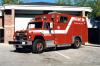Photo of Anderson serial EV-159A, a 1989 International rescue of the Oakville Fire Department in Ontario.