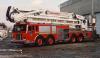 Photo of Anderson serial QC-200, a 1991 Pacific Bronto platform of the Saipan Fire Department.