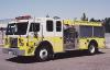 Photo of Anderson serial MS-1250-204, a 1991 Peterbilt pumper of the Surrey Fire Department in British Columbia.