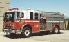 Photo of Anderson serial 91100GCNC92002395, a 1992 Mack pumper of the New Westminster Fire Department in British Columbia.