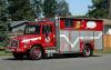 Photo of Anderson serial 97IAOY97002950, a 1996 Freightliner rescue of the Langley Township Fire Department in British Columbia.