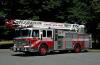 Photo of Anderson serial 96169KFNA983095, a 1999 Spartan aerial of the Vancouver Fire Department in British Columbia.