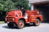 Photo of King-Seagrave serial 5717, a 1958 Ford brush truck of the Prince Edward County Fire Department in Ontario.