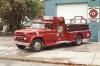 Photo of King-Seagrave serial 61061, a 1961 GMC pumper of the Caradoc Township Fire Department in Ontario.