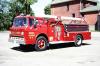 Photo of King-Seagrave serial 64070, a 1964 Ford pumper of the Paris Fire Department in Ontario.