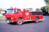 Photo of King-Seagrave serial 64189, a 1965 GMC pumper of the Port Hope Fire Department in Ontario.