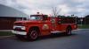 Photo of King-Seagrave serial 65049, a 1965 GMC pumper of the Clarington Fire Department in Ontario.
