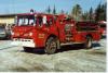 Photo of King-Seagrave serial 65161, a 1966 Ford pumper of the Bruce Mines Fire Department in Ontario.