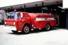 Photo of King-Seagrave serial 66007, a 1966 Ford tanker of the Guelph Fire Department in Ontario.