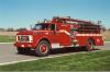 Photo of Pierreville serial PFT-295, a 1972 GMC pumper of the Caledon Fire Department in Ontario.