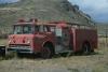 Photo of Thibault serial T75-184, a 1975 Ford pumper formerly of the Clinton Fire Department in British Columbia.