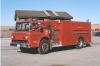 Photo of Pierreville serial PFT-1013, a 1981 Ford tanker of the Mississauga Fire Department in Ontario.