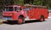 Photo of Pierreville serial PFT-1018, a 1980 Ford pumper of the Lions Bay Fire Department in British Columbia.
