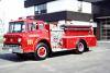 Photo of Pierreville serial PFT-1065, a 1980 Ford pumper of the Vaughan Fire Department in Ontario.