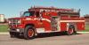 Photo of Pierreville serial PFT-1172, a 1981 GMC pumper of the Caledon Fire Department in Ontario.