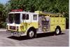 Photo of Pierreville serial PFT-1181, a 1982 Mack pumper of the Surrey Fire Department in British Columbia.