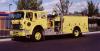 Photo of Pierreville serial PFT-1196, a 1982 International pumper of the Calgary Fire Department in Alberta.
