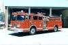 Photo of Pierreville serial PFT-1293, a 1983 Spartan pumper of the Windsor Fire Department in Ontario.