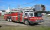 Photo of Pierreville serial PFT-1317, a 1985 Pemfab platform of the Miramichi Fire Department in New Brunswick.