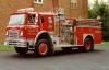 Photo of Superior serial SE 728, a 1986 International pumper of the Fort Erie Fire Department in Ontario.