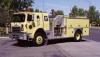 Photo of Superior serial SE 765, a 1986 International pumper of the Calgary Fire Department in Alberta.