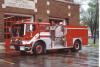 Photo of Superior serial SE 787, a 1987 Mack pumper of the Welland Fire Department in Ontario.