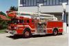 Photo of Superior serial SE 814, a 1988 Ford pumper of the Langford Fire Department in British Columbia.
