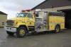 Photo of Superior serial SE 823, a 1987 GMC pumper of the Severn Township Fire Department in Ontario.