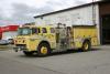 Photo of Superior serial SE 837, a 1987 Ford pumper of the Milton Fire Department in Ontario.