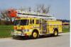 Photo of Superior serial SE 845, a 1988 Pierce Dash pumper of the Vaughan Fire Department in Ontario.