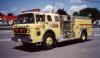 Photo of Superior serial SE 859, a 1988 Ford pumper of the Clarington Fire Department in Ontario.
