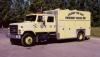 Photo of Superior serial SE 866, a 1987 International rescue of the Calgary Fire Department in Alberta.