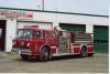 Photo of Superior serial SE 900, a 1988 Ford pumper of the Brooks Fire Department in Alberta.
