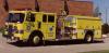 Photo of Superior serial SE 908, a 1988 Pierce Lance pumper of the Red Deer Fire Department in Alberta.