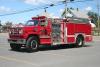 Photo of Superior serial SE 912, a 1988 GMC pumper of the Shubenacadie & District Fire Department in Nova Scotia.