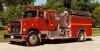 Photo of Superior serial SE 919, a 1988 Ford pumper of the Steinbach Fire Department in Manitoba.