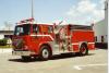 Photo of Superior serial SE 950, a 1989 White GMC pumper of the Yarmouth Fire Department in Nova Scotia.