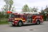 Photo of Superior serial SE 989, a 1990 Ford pumper of the Hamilton Fire Department in Ontario.