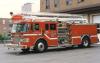 Photo of Superior serial SE 993, a 1989 Pierce Lance pumper of the Kingston Fire Department in Ontario.