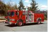 Photo of Superior serial SE 1008, a 1989 Pierce Lance pumper of the Saanich Fire Department in British Columbia.