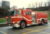 Photo of Superior serial SE 1045, a 1990 White GMC pumper of the East York Fire Department in Ontario.