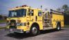Photo of Superior serial SE 1068, a 1990 Pierce Lance pumper of the Barrie Fire Department in Ontario.