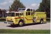 Photo of Superior serial SE 1104, a 1990 Ford pumper of the Newcastle Fire Department in Ontario.