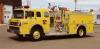 Photo of Superior serial SE 1113, a 1991 Ford pumper of the Lacombe Fire Department in Alberta.
