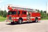 Superior delivery photo of serial SE 1166, a 1991 Pierce Lance pumper of the Brockville Fire Department in Ontario.