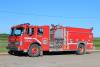 Superior delivery photo of serial SE 1169, a 1991 Pierce Dash pumper of the Davidson Fire Department in Saskatchewan.
