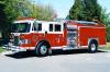 Photo of Superior serial SE 1198, a 1992 Pierce Lance pumper of the Richmond Fire Department in British Columbia.